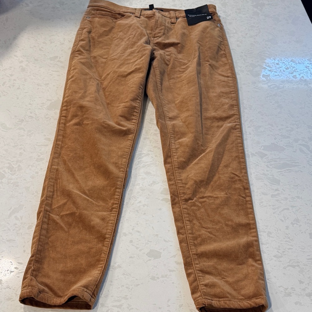 NWT Banana Republic Women's Brown Corduroy Pants